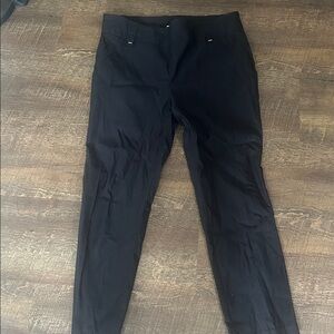 ➰ Belk Kim Rogers Sz 16 Pull on Stretchy Classic Black Pants Worn Twice ➰